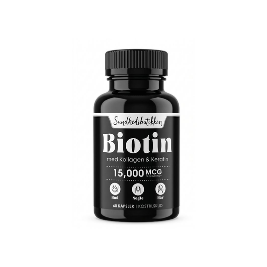 BioBoost™ Biotin 15.000 mcg – Højstyrke til hår, hud & negle